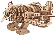 Ugears 3D mechanické puzzle Lietadlo Mad Hornet 354 ks