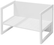 Biela detská lavica Country Style – Roba