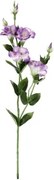 Umelý kvet Eustoma 80 cm, fialová%