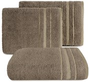 BAVLNENÝ UTERÁK KORAL 50X90 CM HNEDÁ