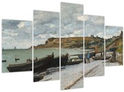 Obraz - Claude Monet, Sainte Adresse, reprodukcia (150x105 cm)