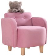 Detské kreslo DORY ružové