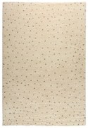 Krémovo-sivý koberec Bonami Selection Dottie Black, 120 x 180 cm