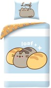 Posteľné obliečky z mikrovlákna Pusheen - motív Loaf - 70 x 90 cm + 140 x 200 cm