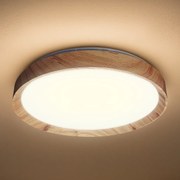 Stropné LED svietidlo Orinoko, 1x LED 36w, 4000k, imitácia dreva