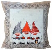 Vankúšová obliečka Škriatkovo šťastie 40x40 cm