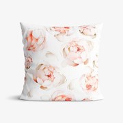 Goldea bavlnená obliečka na vankúš deluxe - vôňa pivoniek 30 x 50 cm