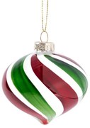 Vianočná ozdoba AMERE zelená / červená 715129