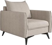 Béžové kreslo Juli Bis – Ropez