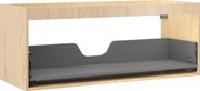 Mexen Box-A, závesná skrinka 120 cm, 1 zásuvka, dub, 91AX0-1200-470-1-81