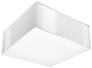 Stropné svietidlo Horus, 1x biele plastové tienidlo, (biely plast), (25 cm)