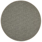 Kusový koberec Alassio šedobéžový okrúhly, 67x67 (priemer) kruh, šedá, chodba / predsieň, Vopi