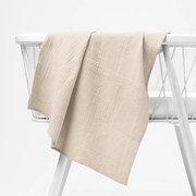 Biante Mušelínová plienka/dečka Nature MSN-015 Krémová 120x120 cm