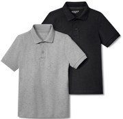 Detské polokošele z bavlneného piké, 2 ks