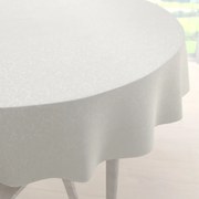Biante Teflónový okrúhly obrus TF-010 Ornamenty - smotanový Ø 40 cm