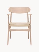 Drevená stolička's opierkami CH26