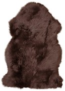 Tmavohnedá ovčia kožušina House Nordic