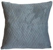 Obliečka na vankúš Rosa RQ-183 40x40 cm tmavosivá