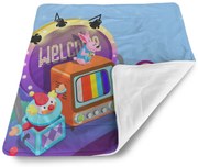 Sablio Deka pre bábätko Bus stop - 80x100 cm