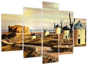 Obraz - Veterné mlyny (150x105 cm)