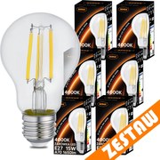 SADA 6x LED žiarovka E27 15W 1650lm 4000K - neutrálna biela
