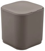 Gedy Sapho, SEVENTY stolný odpadkový kôš výklopný, plast ABS, tortora