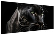 Obraz - Čierny panter (120x50 cm)