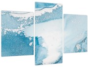 Obraz - Modrý dekor (90x60 cm)