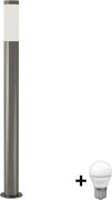 BRILAGI - LED vonkajšie svietidlo ELIA 1xE27/7W/230V 4000K IP44 100 cm chróm
