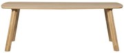 Jedálenský stôl z dubového dreva 100x180 cm Tablo – WOOOD