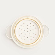 Silikónový cedník MOLLIS krémový 775932