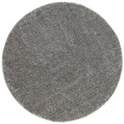 Kúpeľňový koberček Malmo sivý, kruh