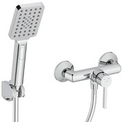 Laveo Alita, sprchová batéria s ručnou sprchovou súpravou, chrómová, LAV-BVA_041D