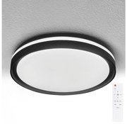 Brilagi - LED Stmievateľné svietidlo NAOMI LED/48W/230V 3000-6500K pr. 39 cm čierna+DO