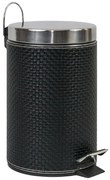 Kôš 3l okrúhly čierna ekokoža cp-3198 99