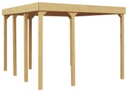 Altánok Nova 313x306x232 cm prírodné