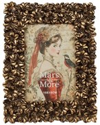 Drevený fotorámik z mangového dreva  - 22*2*27cm / 20*25cm