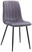 Stolička Stebs 9529 sivá