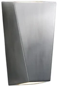 Searchlight - LED Vonkajšie nástenné svietidlo OUT 2xGU10/3W/230V IP44 strieborná SR0212