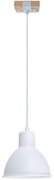 Luster na lanku 1xE27/40W/230V biela
