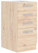 Skrinka do kuchyne Bordeaux 40d 4s bb