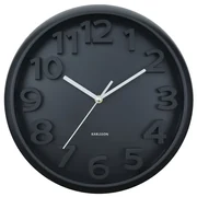 Nástenné hodiny Elevated Classic Numbers Karlsson KA6052BK, 34cm