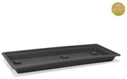Gardenico Miska pod truhlík Magnus antracit, 100 cm, 100 cm