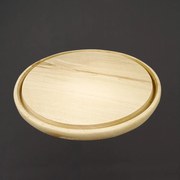 AMADEA Drevená servírovacia doska - podnos, masívne drevo, 30 cm