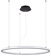 Závesné LED svietidlo Risa 80, 1x LED 57w, 3000k, b