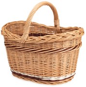Nákupný kôš prútený Jente III.š. 44 x hl. 30 v. 27/35(cm)