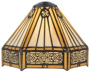 Tiffany tienidlo na lampu AFRIKA Ø20