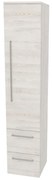 Mereo Bino, kúpeľňová skrinka vysoká 163 cm, pravá, Multidecor, White Loft Pine, MER-CN698WLP1