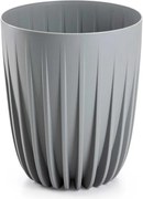 Květináč STRIPPED 19x22,6 cm šedý