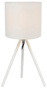 Klausen KL108012 - Stolná lampa THEO 1xE14/9W/230V biela